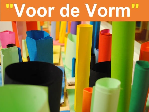 illustratie bij kunstbox kunstkabaal amersfoort met titel: voor de vorm